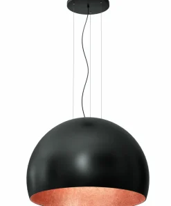 Store Sklep Kaja Czarna lampa wisząca, klosz o średnicy 85 cm LX 1626 z serii COMPO