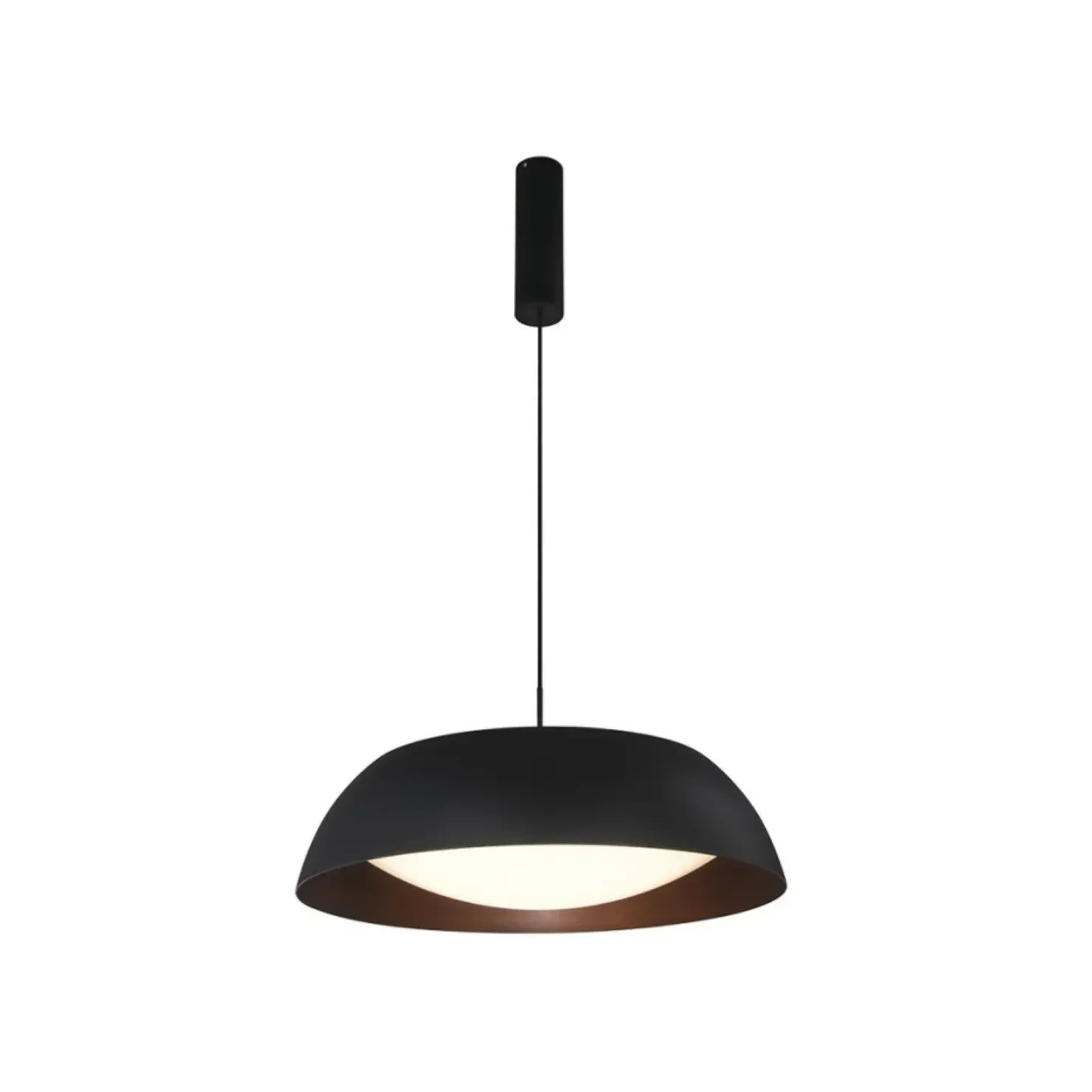 Clearance Sklep Kaja Czarna lampa wisząca LED do sypialni AZ3148 LENOX | Kaja Oświetlenie