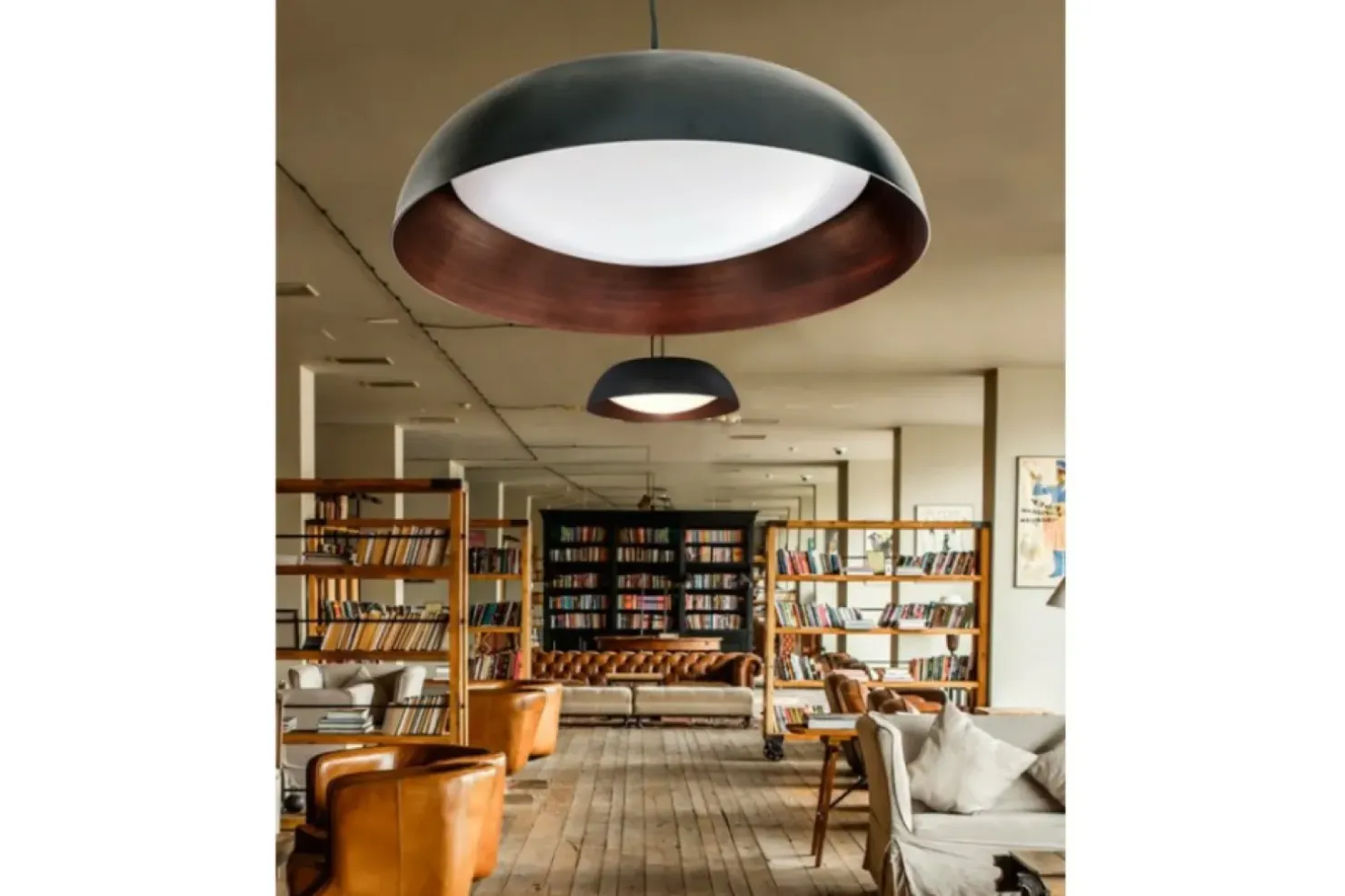 Clearance Sklep Kaja Czarna lampa wisząca LED do sypialni AZ3148 LENOX | Kaja Oświetlenie