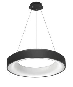 Best Sale Sklep Kaja Czarna lampa wisząca LED do salonu WIFI AZ3552 SOVANA | Kaja czarny