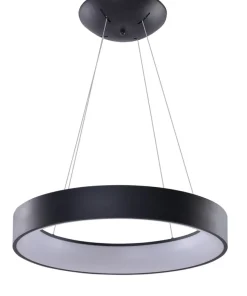 Shop Sklep Kaja Czarna lampa wisząca LED z pilotem AZ3972 SOLVENT | Kaja Oświetlenie czarny