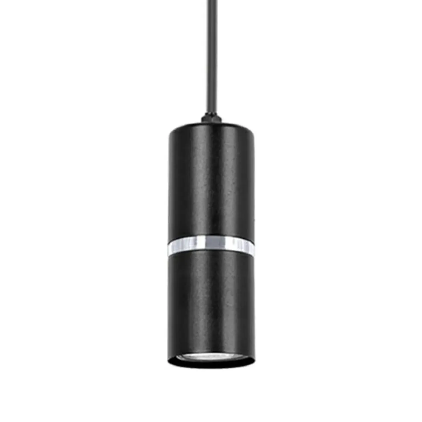 Best Sale Sklep Kaja Czarna lampa wisząca na podłużnej listwie K-5246 z serii VESTA