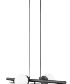 Sale Sklep Kaja Czarna lampa wisząca w klasycznym stylu SIG 40787 z serii AVOLA