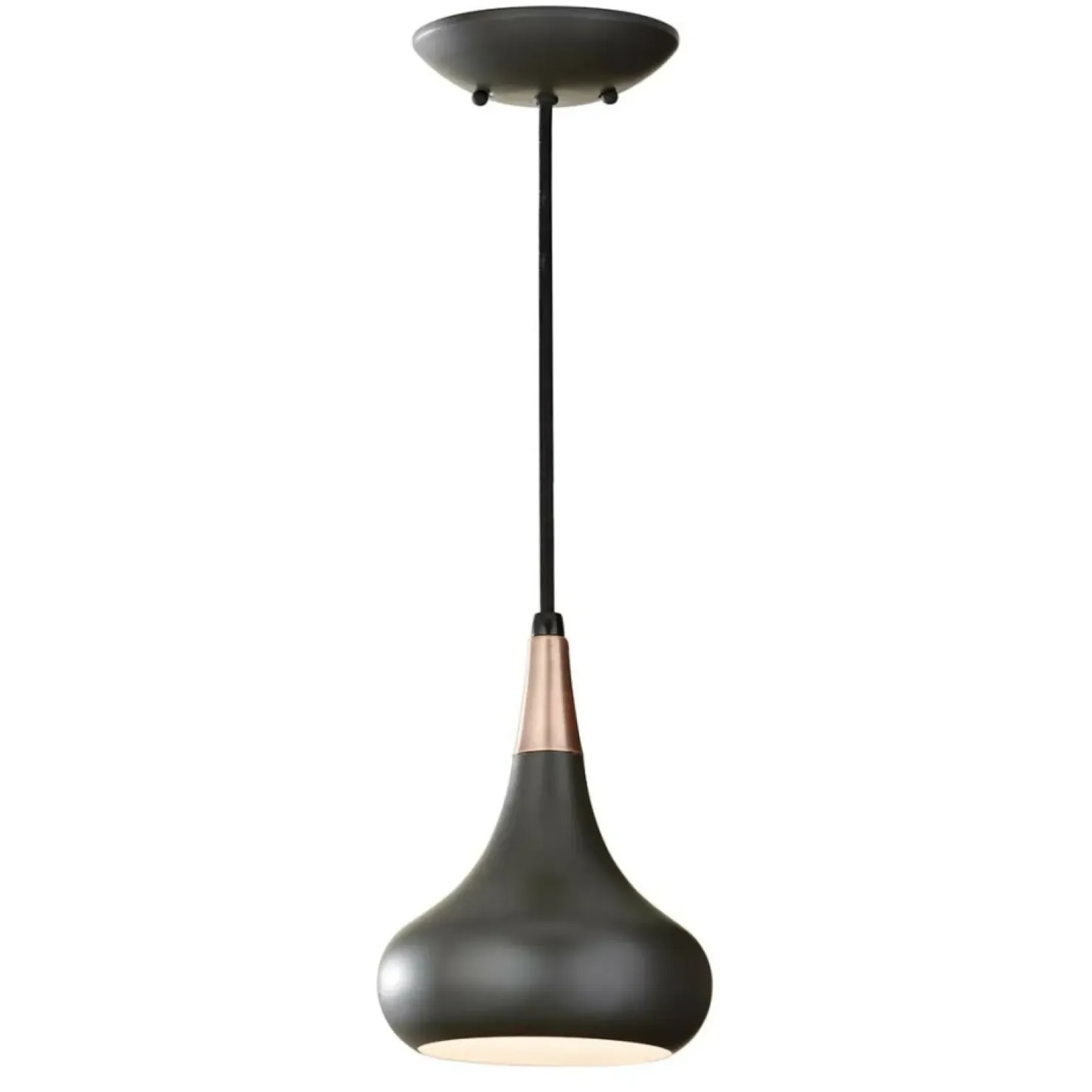 Online Sklep Kaja Czarna lampa wisząca z ozdobą FE-BESO-P-S-DBZ z serii BESO ciemnobrązowy