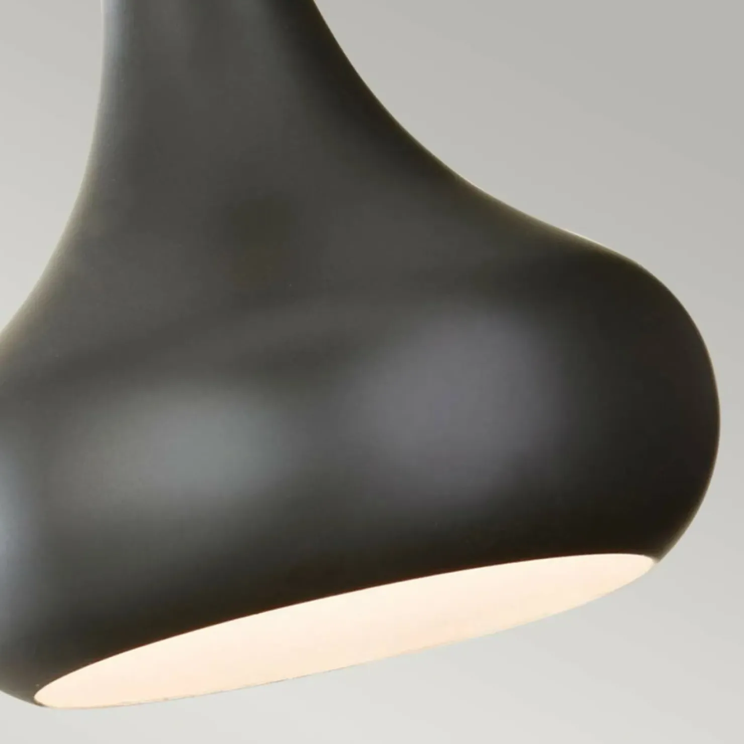 Online Sklep Kaja Czarna lampa wisząca z ozdobą FE-BESO-P-S-DBZ z serii BESO ciemnobrązowy
