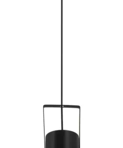 Store Sklep Kaja Czarna lampa z drucianym kloszem 9906/1 ZWIS - 01 DARIA | Kaja