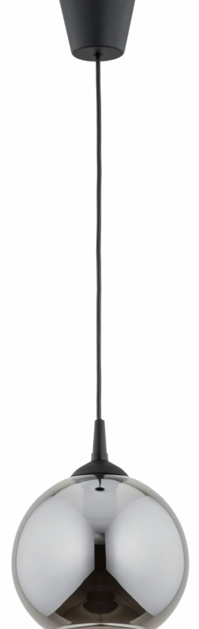 Shop Sklep Kaja Czarna lampa z regulowanym zwisem, ciemny klosz AL 61219 TIPI | Kaja