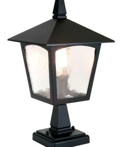 Czarna lampa zewnętrzna, cokołowa BL7-BLACK z serii YORK*Sklep Kaja Best Sale