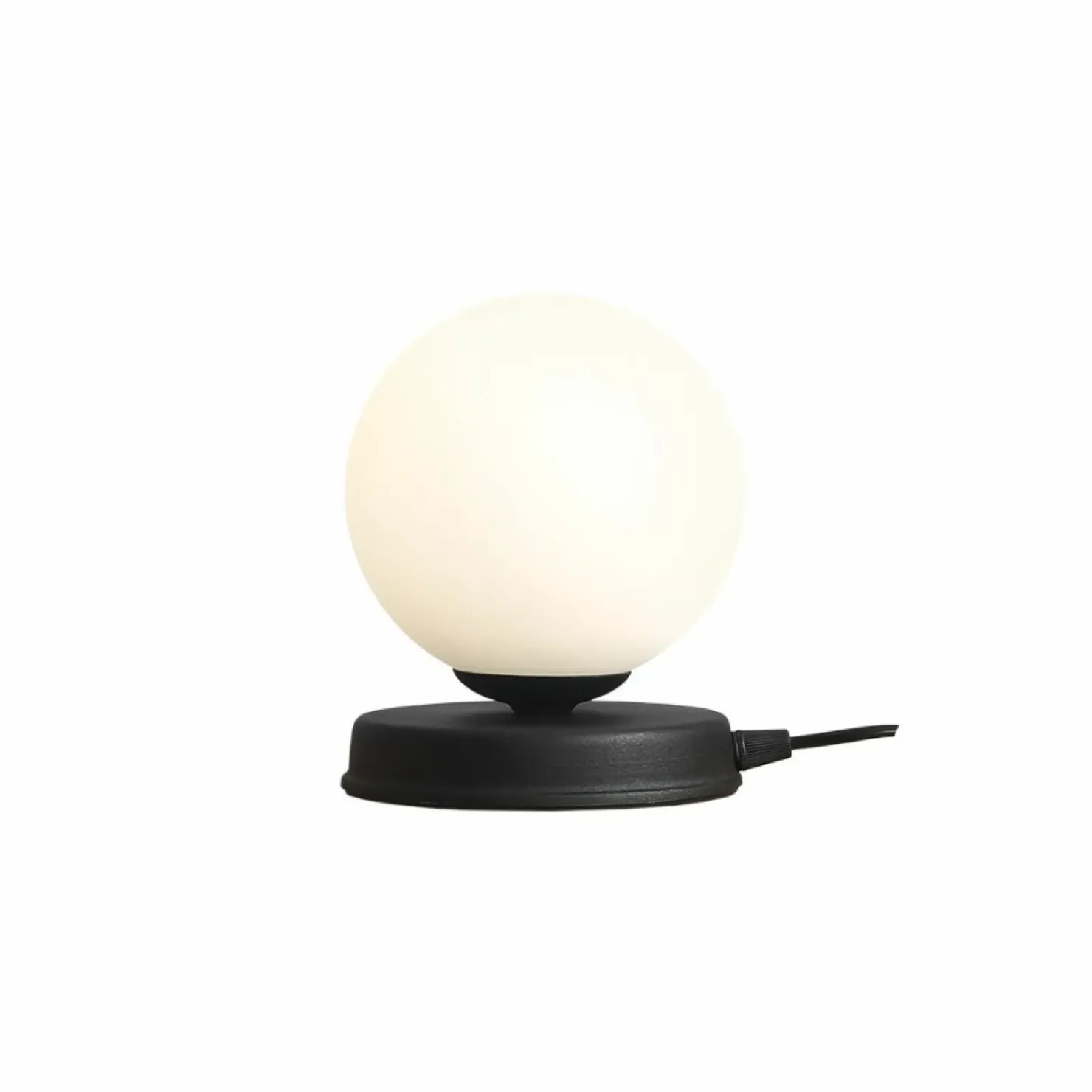 Czarna lampka biurkowa do gabinetu 1076B1_S BALL | Kaja Oświetlenie*Sklep Kaja Best Sale
