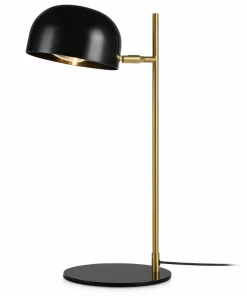 Czarna lampka biurkowa z kloszem mały gwint 107938 | Kaja Oświetlenie*Sklep Kaja Shop
