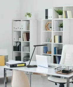 Czarna lampka biurkowa z wbudowanym LED-em 8404 | Kaja Oświetlenie*Sklep Kaja Sale