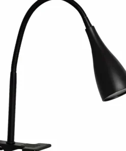 Czarna lampka mocowana do biurka ABR-KK-C-GU10 LIBRIO | Kaja*Sklep Kaja Flash Sale