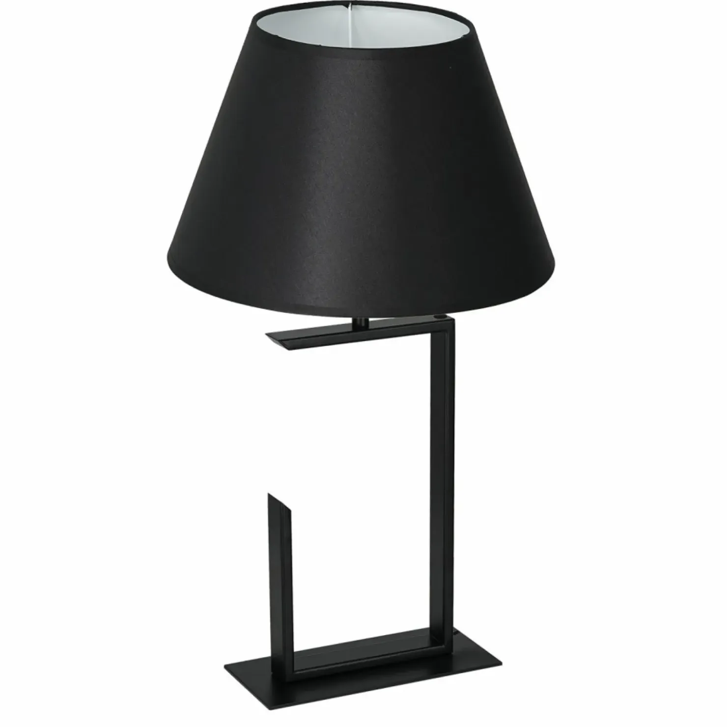 Czarna lampka stołowa na jedną żarówkę LX 3409 z serii TABLE LAMPS*Sklep Kaja Discount