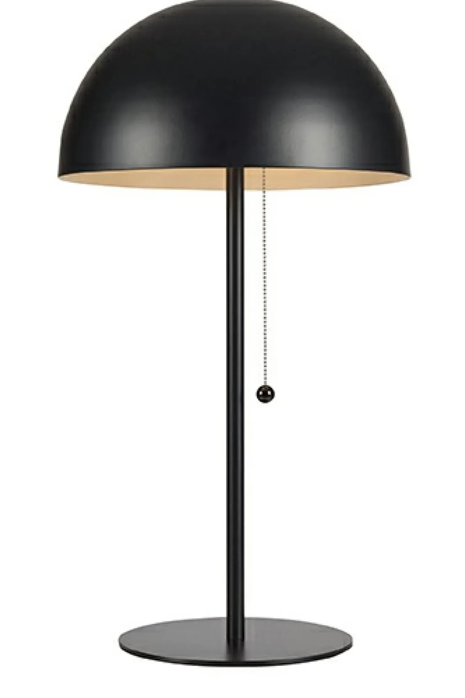 Czarna lampka stołowa z szerokim kloszem 108258 | Kaja Oświetlenie*Sklep Kaja Outlet