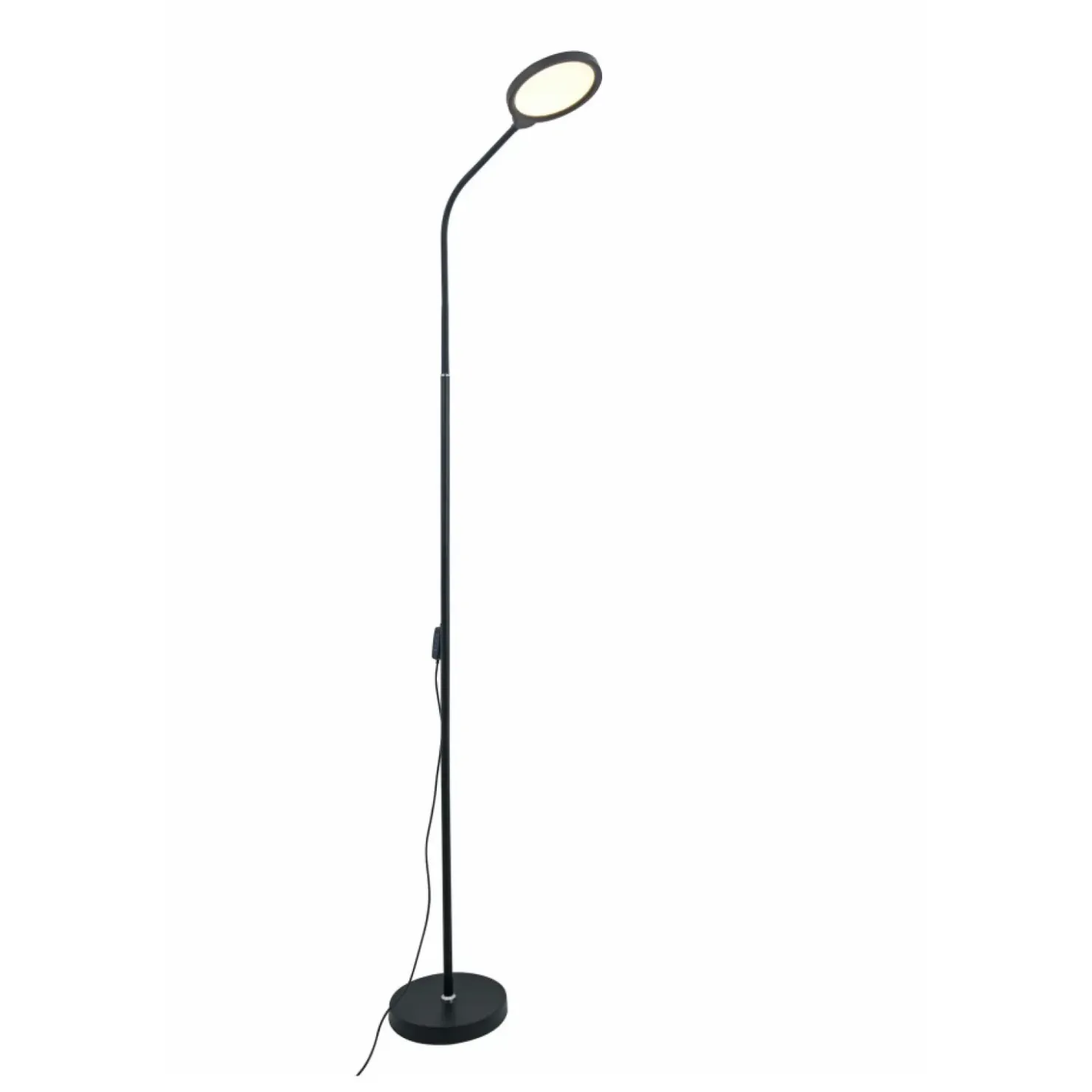 Czarna, ledowa lampa stojąca do salonu ZM SM-609-BL PODŁOGOWA | Kaja*Sklep Kaja Best Sale