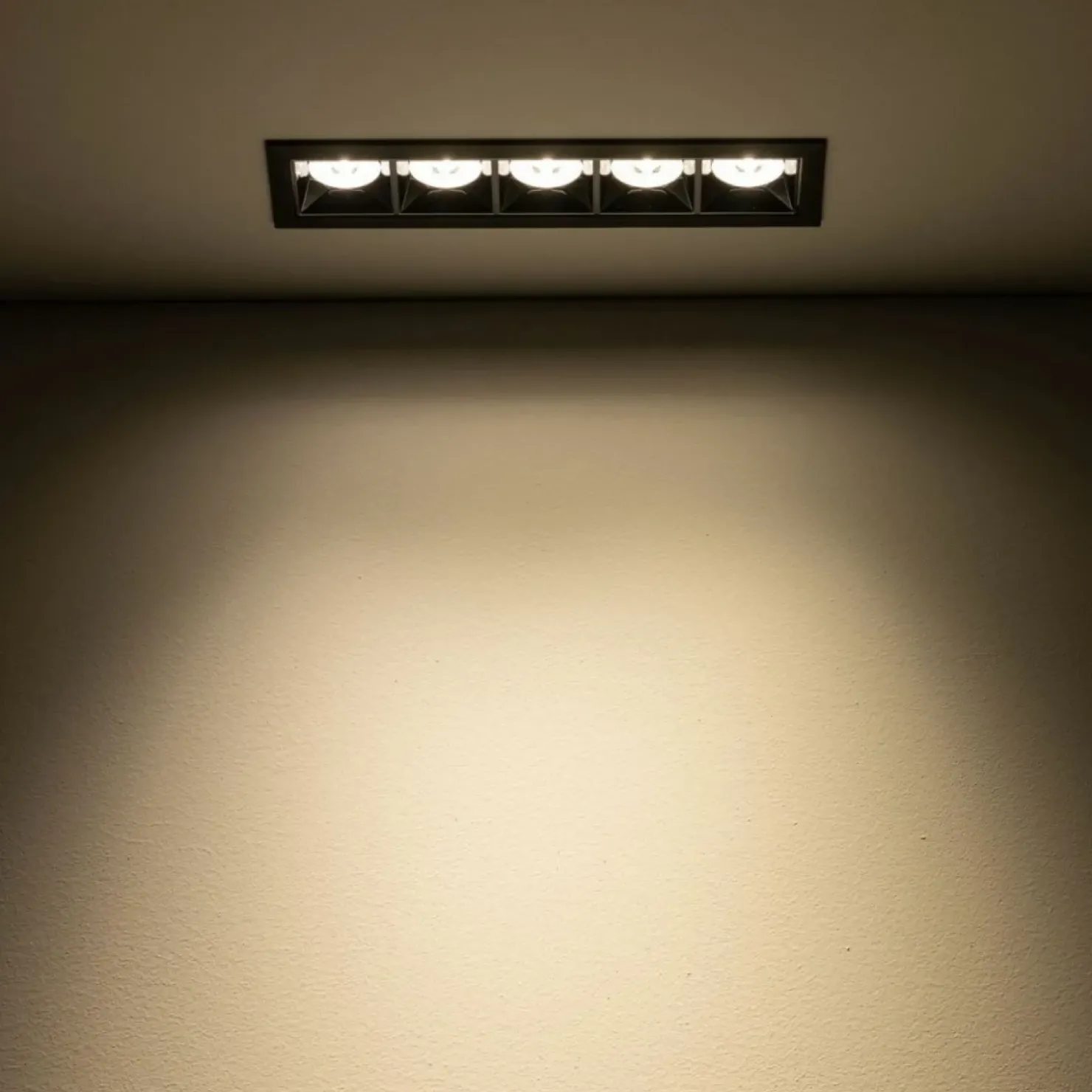 Czarna, ledowa lampa wpustowa 20,7cm 36° 3000K 10062 MIDI LED | Kaja*Sklep Kaja Shop
