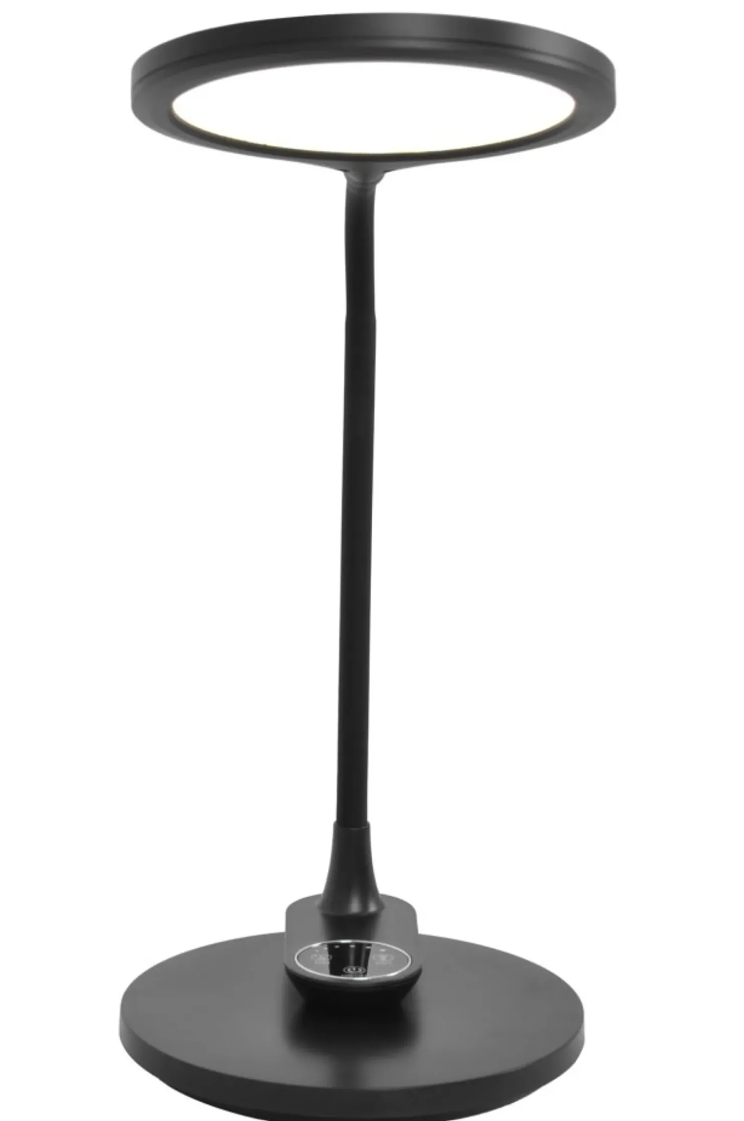 Czarna ledowa lampka biurkowa, ściemniana K-BL1153 z serii GAJA*Sklep Kaja Sale