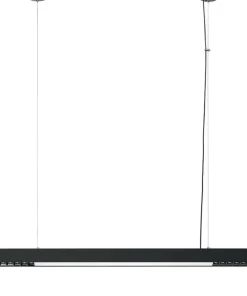 Fashion Sklep Kaja Czarna listwa LED nad stół 120cm LP-1301/1P L BK SMART CALI L | Kaja