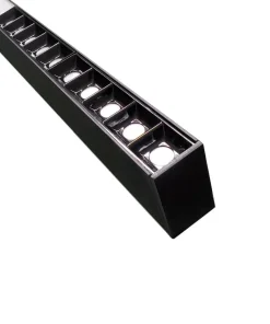 Fashion Sklep Kaja Czarna listwa LED nad stół 120cm LP-1301/1P L BK SMART CALI L | Kaja