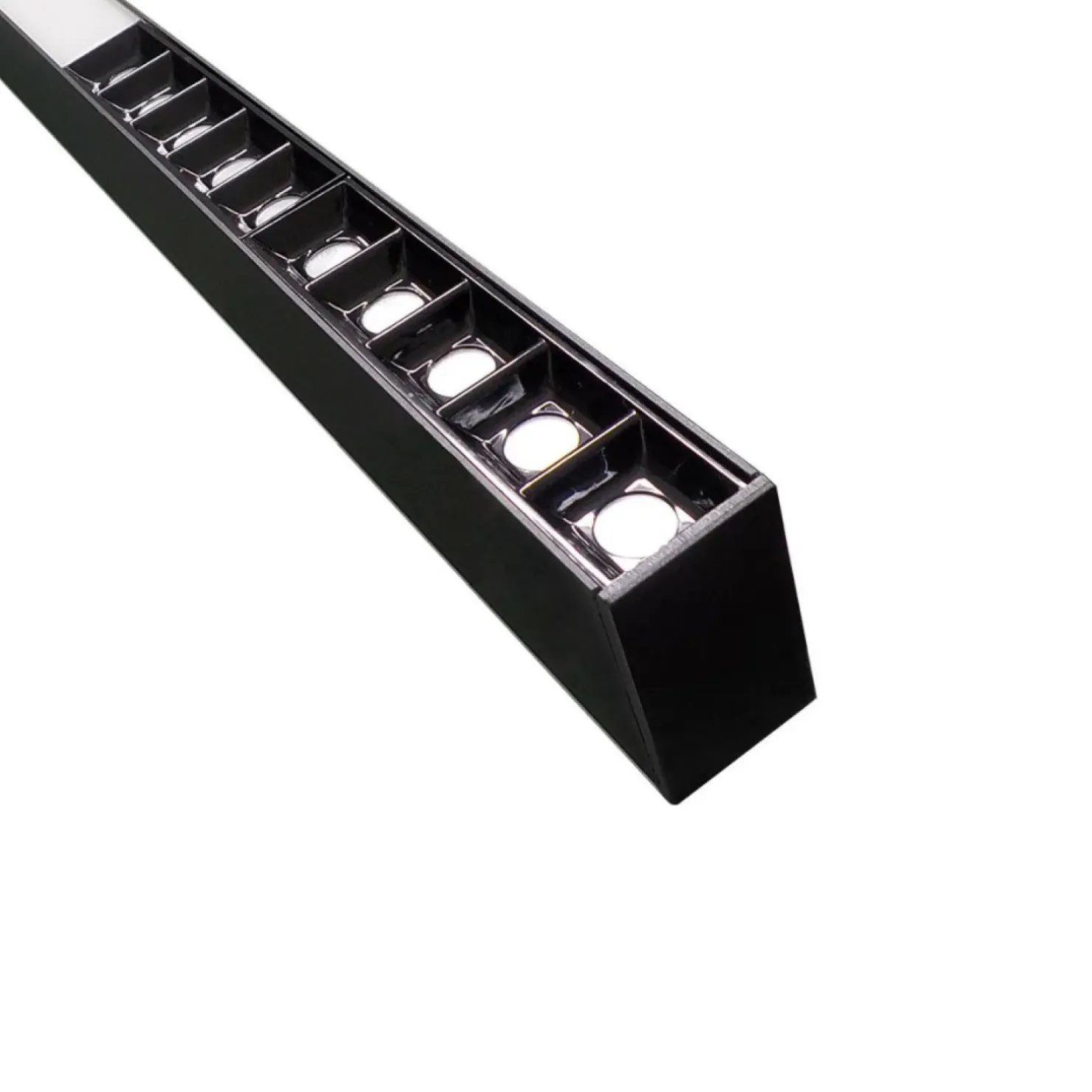 Fashion Sklep Kaja Czarna listwa LED nad stół 120cm LP-1301/1P L BK SMART CALI L | Kaja
