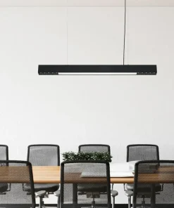Hot Sklep Kaja Czarna listwa LED nad stół 80cm LP-1301/1P M BK SMART CALI | Kaja