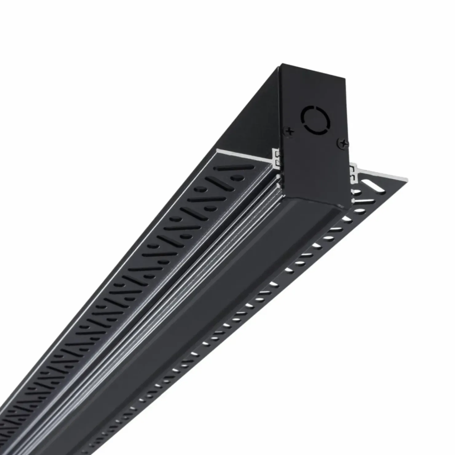 Czarna listwa podtynkowa magnetyczna 1F 10157 LVM TRACK | Kaja*Sklep Kaja Outlet