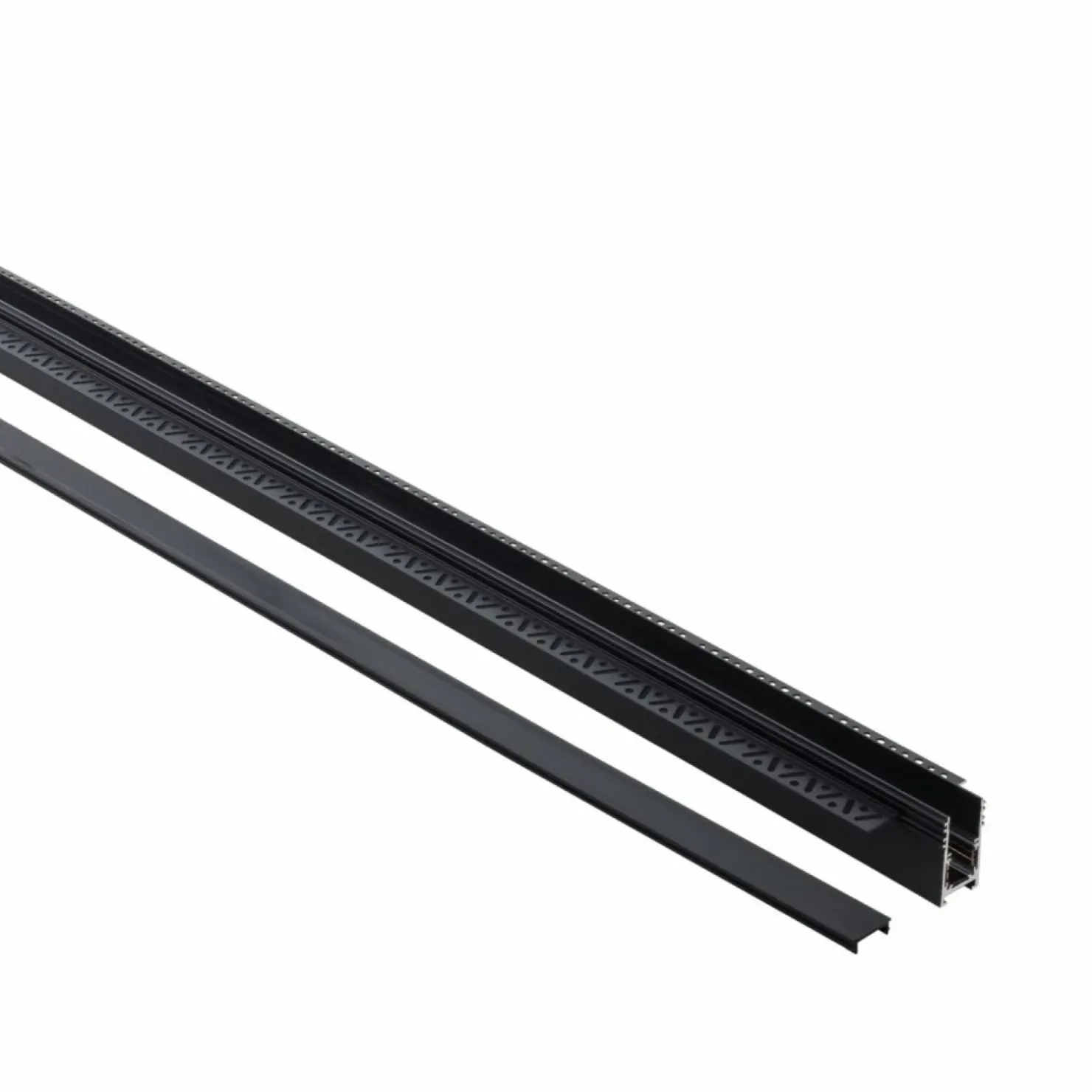 Czarna listwa podtynkowa magnetyczna 1F 10157 LVM TRACK | Kaja*Sklep Kaja Outlet