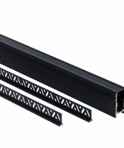 Czarna listwa podtynkowa magnetyczna 1F 10157 LVM TRACK | Kaja*Sklep Kaja Outlet
