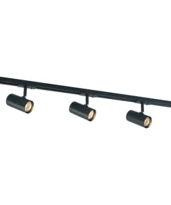 Czarna listwa z reflektorami 1m 920121-3-BL-SET MARVI TR FREDRIK*Sklep Kaja Discount