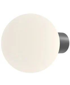 Czarna, minimalistyczna lampa na elewację O598WL-01B1 z serii BOLD*Sklep Kaja Outlet