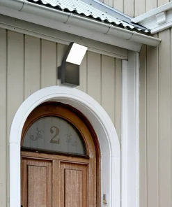 Czarna, nowoczesna lampa elewacyjna LED K-8146 VIDAR | Kaja*Sklep Kaja Fashion