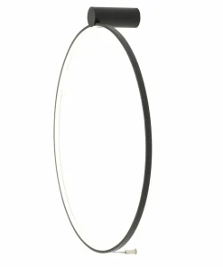 Czarna obręcz sufitowa plafon 4000K ⌀60cm 10865 CIRCOLO LED | Kaja*Sklep Kaja Best Sale