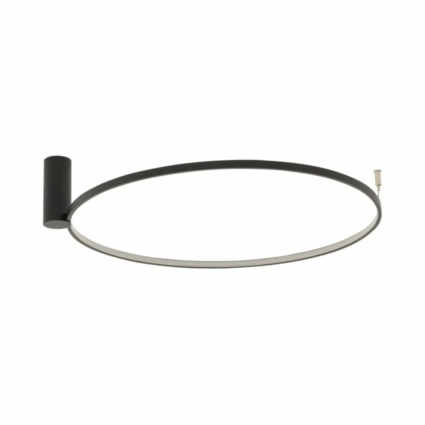 Czarna obręcz sufitowa plafon 4000K ⌀60cm 10865 CIRCOLO LED | Kaja*Sklep Kaja Best Sale