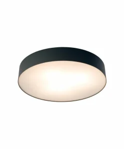 Czarna, okrągła lampa sufitowa ⌀40,5cm 10175 ARENA | Kaja Oświetlenie*Sklep Kaja Best Sale