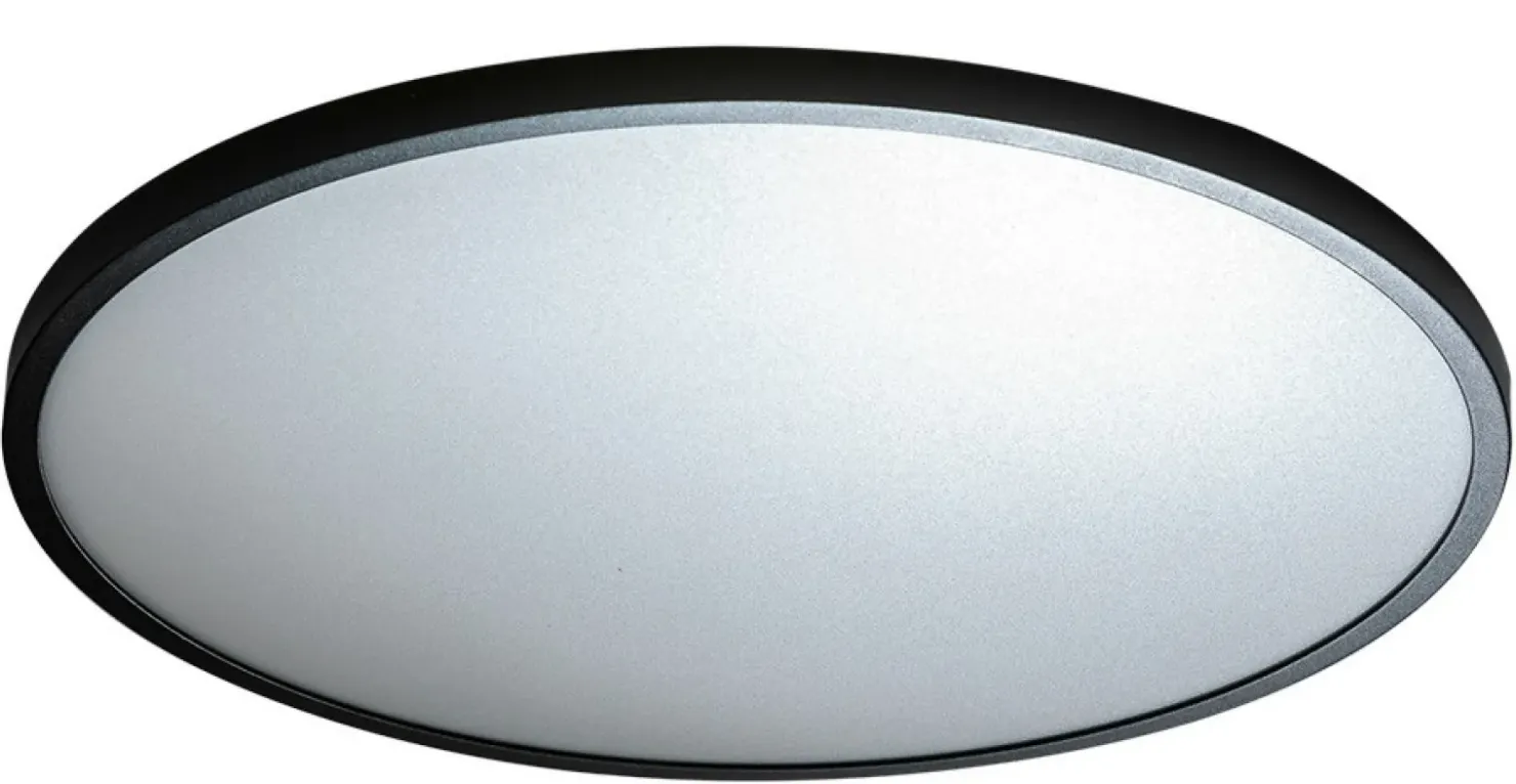 Czarna okrągła lampa sufitowa LED szeroka AZ4256 MALTA | Kaja*Sklep Kaja Fashion