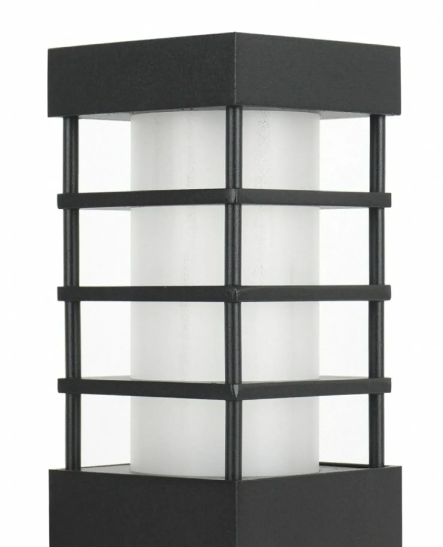 Czarna, pojedyncza lampa ogrodowa, na E27 RADO II 1 BL z serii RADO II | Kaja Oś*Sklep Kaja Sale