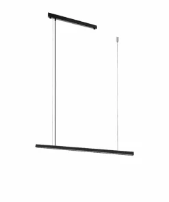 Best Sale Sklep Kaja Czarna, pozioma listwa wisząca LED 90cm 4000K ANT 8652 HANAWA | Kaja