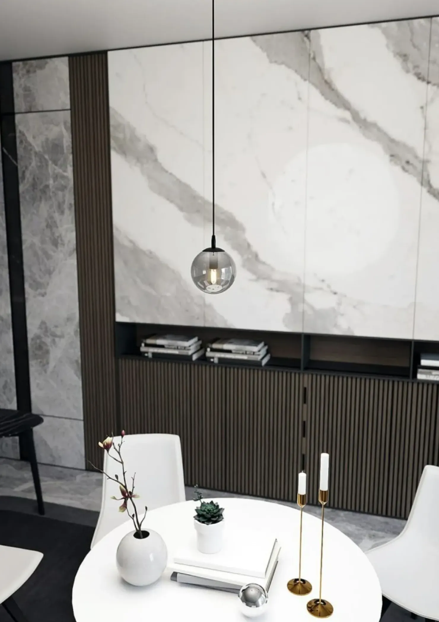 Fashion Sklep Kaja Czarna prosta lampa wisząca na jedną żarówkę 712/1 | Kaja Oświetlenie