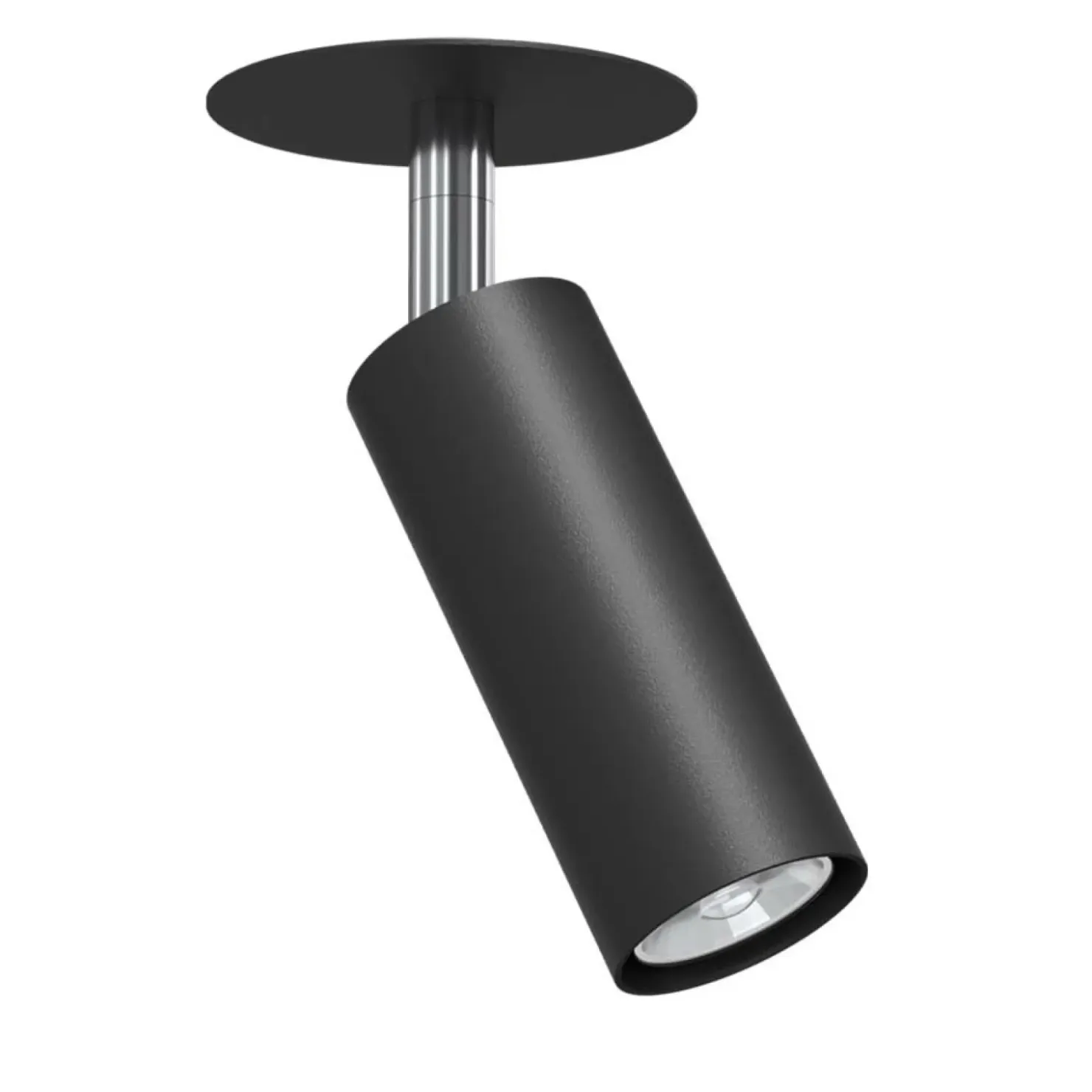 Czarna, ruchoma tuba podtynkowa ⌀4cm GU10/MR11 ANT 3252 ACE*Sklep Kaja Hot