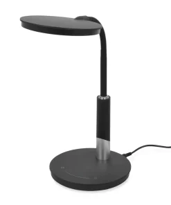 Czarna, solidna lampka biurkowa K-BL1237 z serii DINO*Sklep Kaja Best