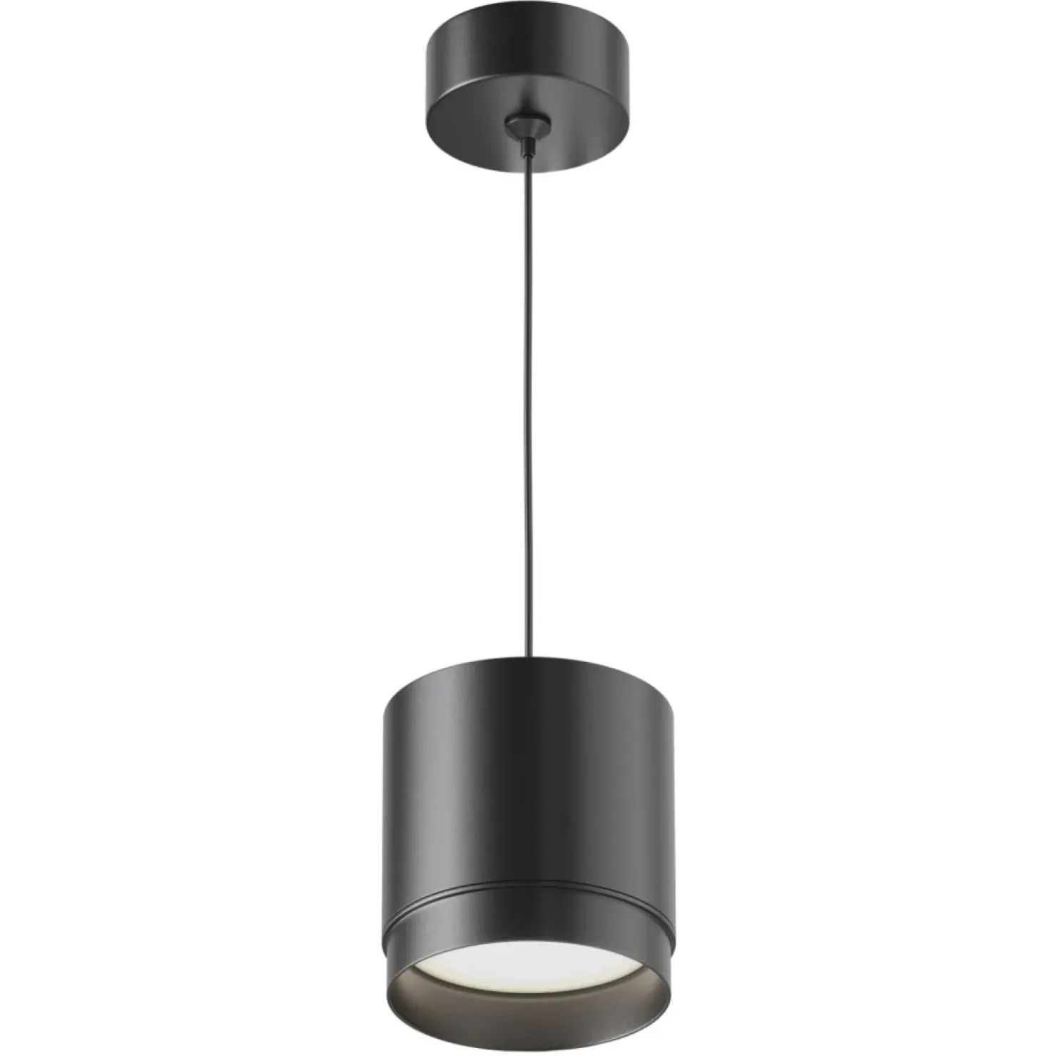 Sale Sklep Kaja Czarna tuba, lampa wisząca, trzonek GX53 P088PL-GX53-B z serii POLAR czarny