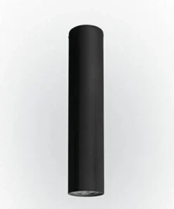 Czarna tuba natynkowa 20cm do korytarza 67729 PIANO | Kaja Oświetlenie*Sklep Kaja Clearance