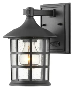 Czarna, wyjątkowa lampa naścienna HK-FREEPORT2-S-TBK z serii FREEPORT*Sklep Kaja Best