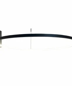 Czarne koło LED na sufit ⌀117cm 4000K ANT 1352 z serii AGA*Sklep Kaja Cheap