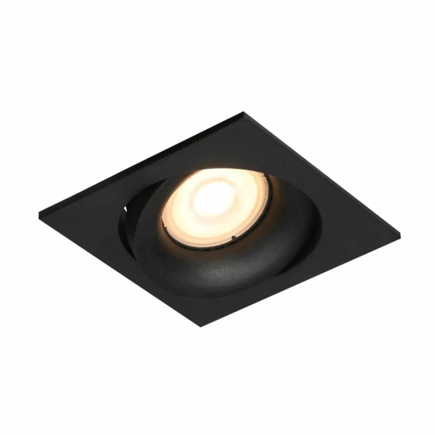 Czarne oczko wpustowe, ruchome światło DL-26451-GU10-BK PONAR | Kaja*Sklep Kaja Cheap