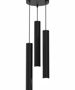 Best Sklep Kaja Czarne tuby na okrągłej podstawie MLP8793 HUDSON BLACK | Kaja