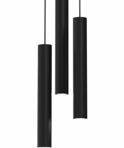 Best Sklep Kaja Czarne tuby na okrągłej podstawie MLP8793 HUDSON BLACK | Kaja