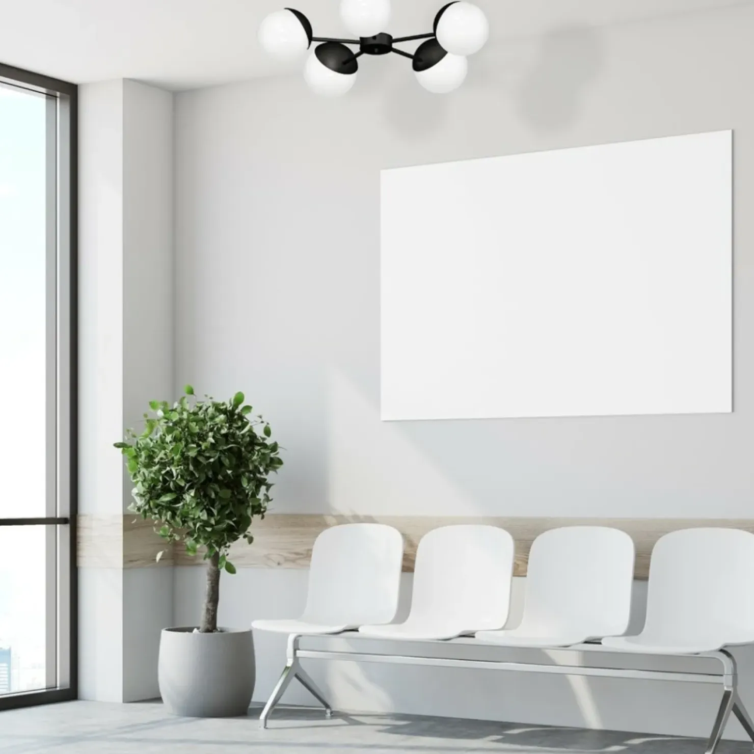 Sale Sklep Kaja Czarno-biała, klasyczna lampa wisząca do salonu MLP8866 z serii SFERA | Kaja Ośw