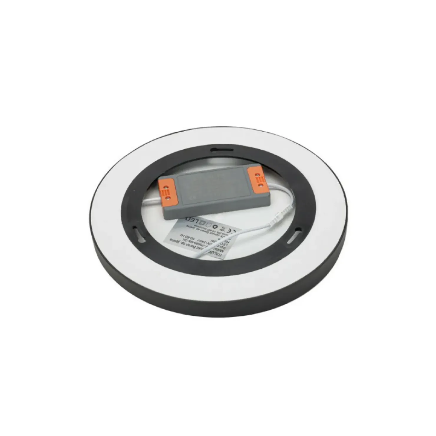 Czarno-biała lampa LED ⌀28cm 4000K PLF-75689-BK-4K z serii RIBERIO*Sklep Kaja New