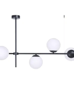 New Sklep Kaja Czarno-biała lampa sufitowa w nowoczesnym stylu K-4736 | Kaja